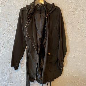 Bcbg olive green trench